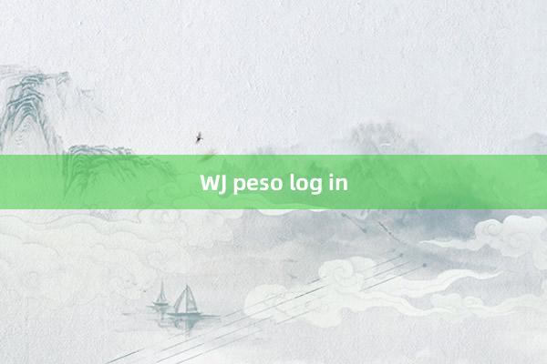 WJ peso log in